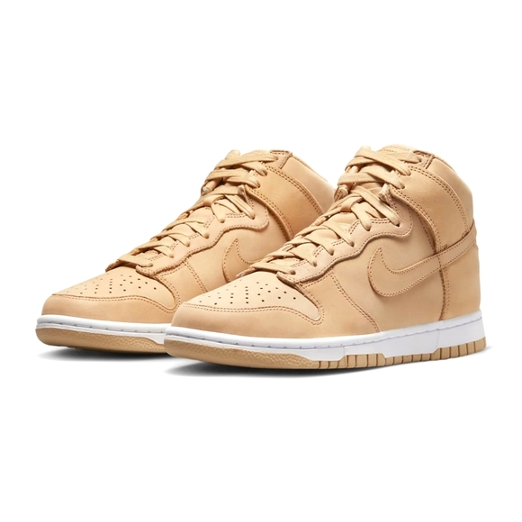 Nike Shoes - *NEW* Nike Dunk High Premium Vachetta Tan/White/Vachetta Tan DX2044-201